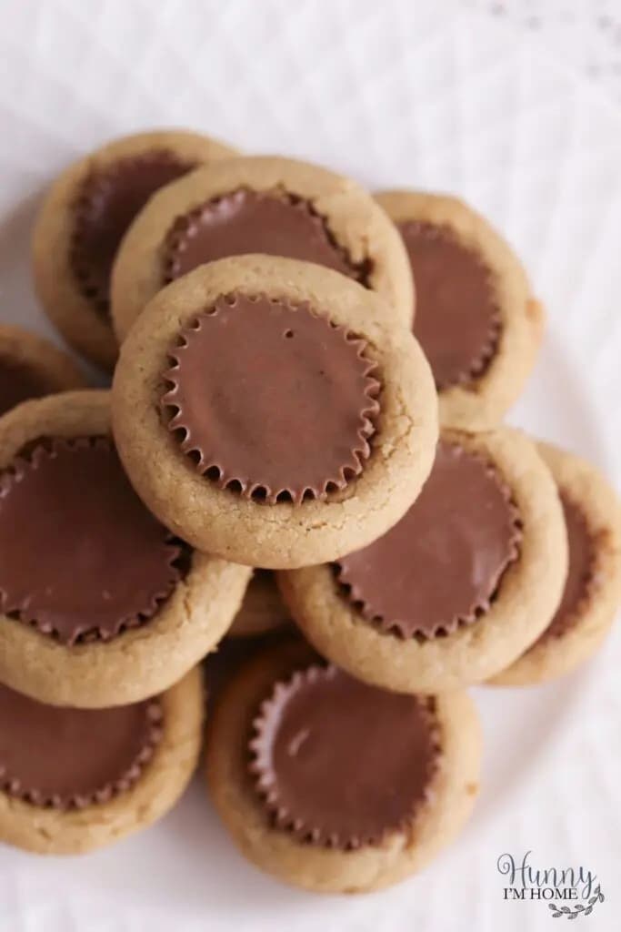 cookies with peanut butter cups