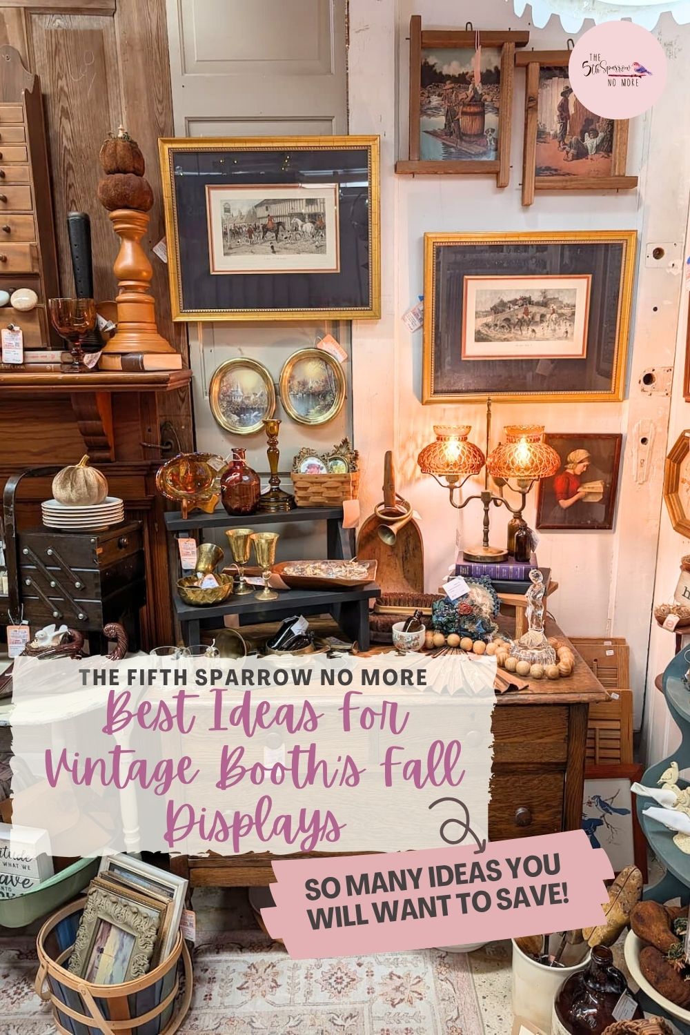 Sharing my booth reset for the autumn season and the best fall antique booth displays that'll wow customers and visitors to make them shop.
