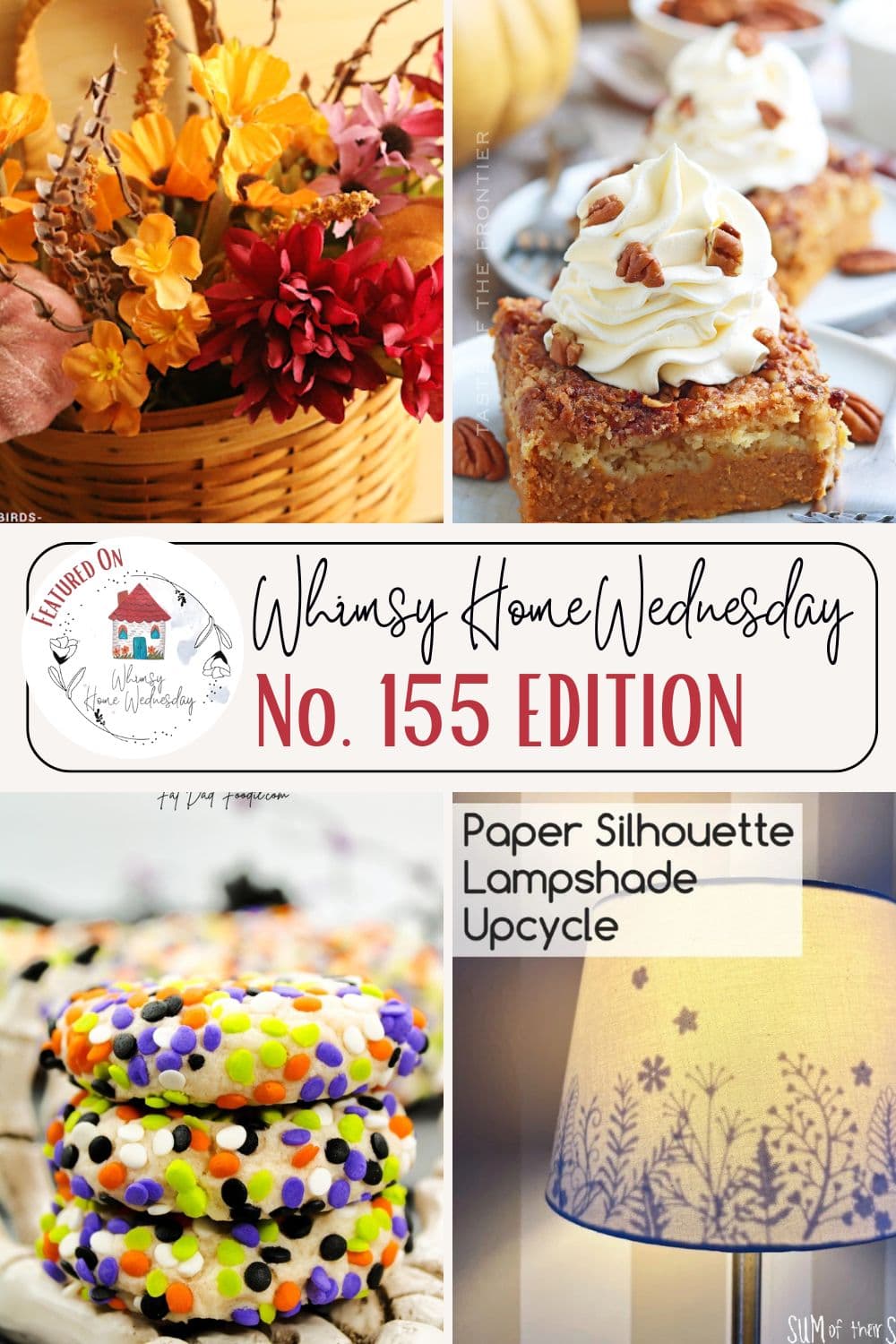 Join us on Whimsy Home Wednesday Blog Link Party No. 155 and see host projects, the features from the previous week and link up your posts!