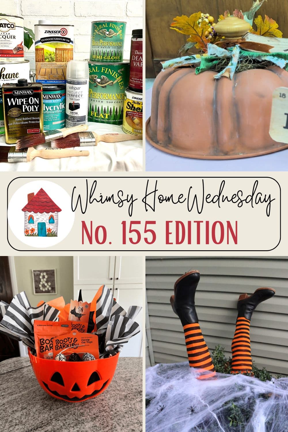 Join us on Whimsy Home Wednesday Blog Link Party No. 155 and see host projects, the features from the previous week and link up your posts!