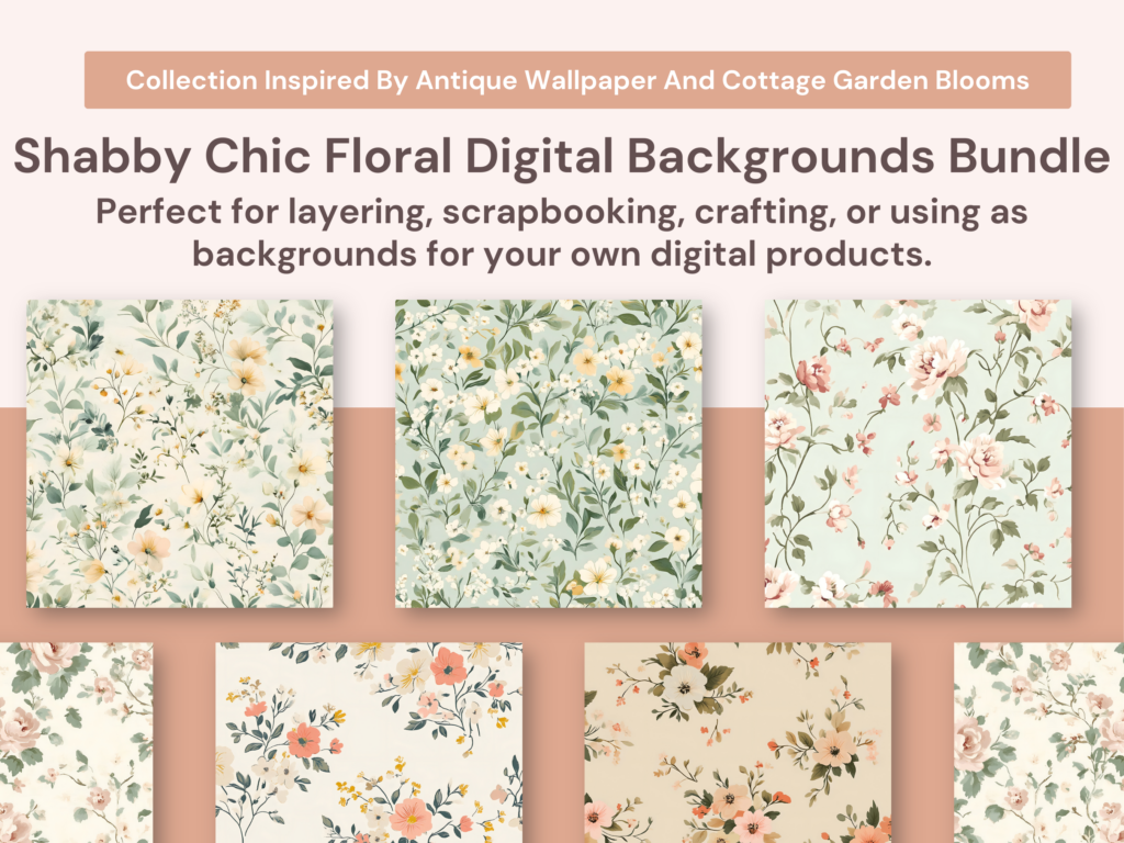 floral paper printable