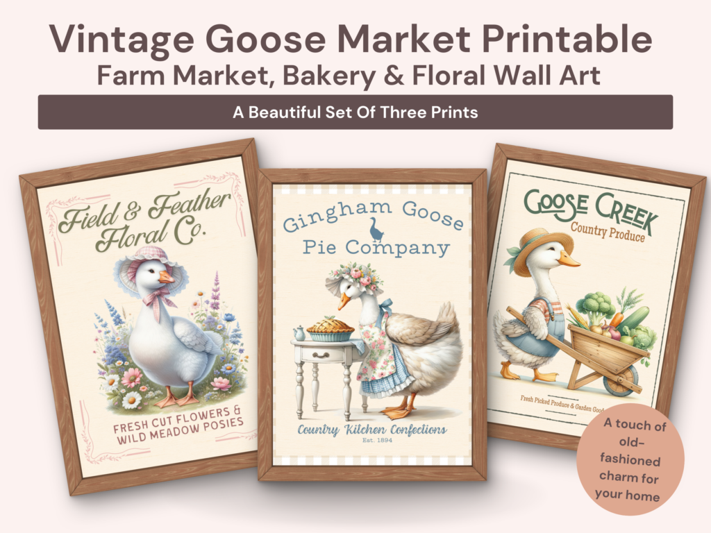goose Printable Wall Art
